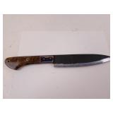 MHS Cutlery Custom Forged Steel Blade Knife -