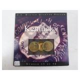 Kentucky U.S. Minted Quarter Dollar Set in