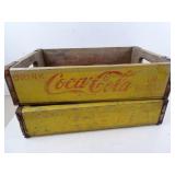 Pair of Vintage Coca-Cola Wood Bottle Crates