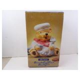 New Home Trends Ceramic Chef Bear Cookie Jar in