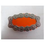 Orange Bike Chain Pocket Lighter
