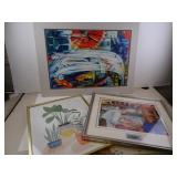 Lot of 3 Art Prints