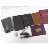 Lot of Vintage Books Date Books & Engineer Paper