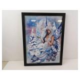 17" x 13" Fantasy Fairy Framed Print