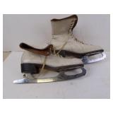 Set of Antique Ice Skates - High Top Boots