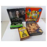 Lot of Misc. Board Games - Simpsons  Twilight