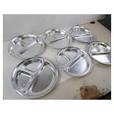 Six Divided Aluminum Plates - Hong Kong