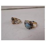 Two Hand Made Rings (unmarked)