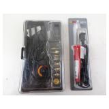 Lot of 2 Soldering Irons - One new