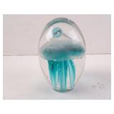 Vintage Glow-In-The-Dark Jellyfish Paperweight