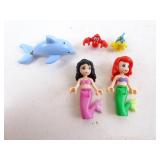 Lot of LEGO Disney Little Mermaid Minifigs &