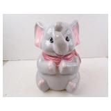 Baby Elephant Ceramic Cookie Jar