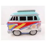 Traveling Van Lidded Ceramic Cookie Jar