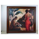"Enchanting Keys" by Monica Stewart Framed Art