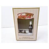 Coca-Cola Bottle Shaped Ceramic Salt & Pepper
