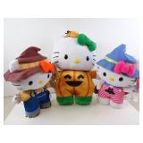 Lot of 3 Hello Kitty Plush Toys with Tags - x2
