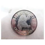 1999 TY Beanie Baby Collectors Club Silverplated