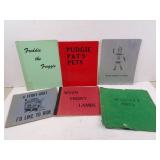 Lot of 6 SIGNED Vintage Marion Scanlon Childrens