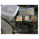 Cart of Misc. Abandoned Items From Previous