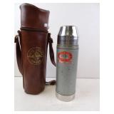 Vintage UNO-VAC Thermos with Carry Case