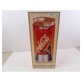Coca-Cola Rotating Can Lamp in Box