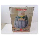 Down Home Pig with Pie Ceramic Cookie Jar in Box