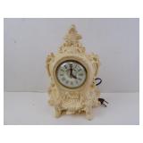 Vintage Landshire T3 Plaster Mantel Clock