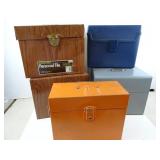 Lot of File Boxes
