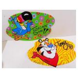 Pair of Breakfast Cereal Mascots Vinyl Placemats