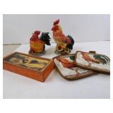 Assorted Rooster Dï¿½cor