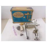 Vintage Universal Meat Grinder in Box