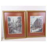 Pair of K. Engelhardt New Orleans Art Prints in