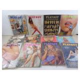 1973 COMPLETE YEAR SET of Playboy Magazines