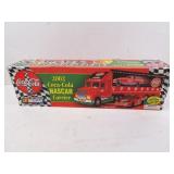 2002 New Coca Cola NASCAR Die Cast Carrier in Box