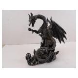 Large Dreamwork Fantasy Dragon Statue - Statue