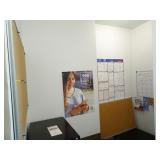 Lot of 2 Corkbords w/ Whiteboard Calendar - Buyer