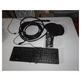 Lot of Electronic Related Items - Keyboard HDMI