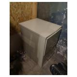 Metal Two Drawer Filling Cabinet - Missing