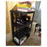 Plastic Shelving Unit 3ft Wide - Excludes