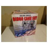 Deluxe Metal Bingo Cage Set in Box - Missing