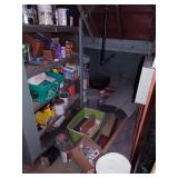 Contents Under Stairs - Paint Carpeting & Related