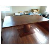 Wood Dining Table 72"x37"x30"