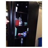 Steel Cabinet w/ Contents - Cabinet Has Broken