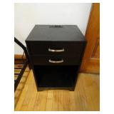 Two-Drawer Night Stand w/ USB & Plug-In Power