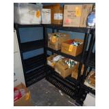 Lot of 2 Plastic Shelving Units 3ft Wide -