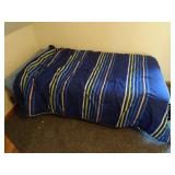Twin Sized Bed w/ Metal Bed Frame - On Second