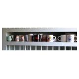 Large Lot of Coffee Mugs Shakers & Related