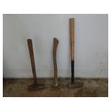 Lot of Axe Sledgehammer & Maul