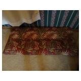 Floral Pattern Outdoor Chaise Pad