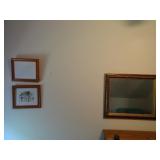 Wall Hanging Frames w/ Wall Mirror